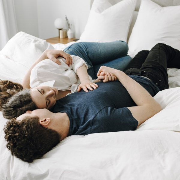 In Home Lifestyle Couple Family Photography by Calgary Photographer Ashley Daphne Photography